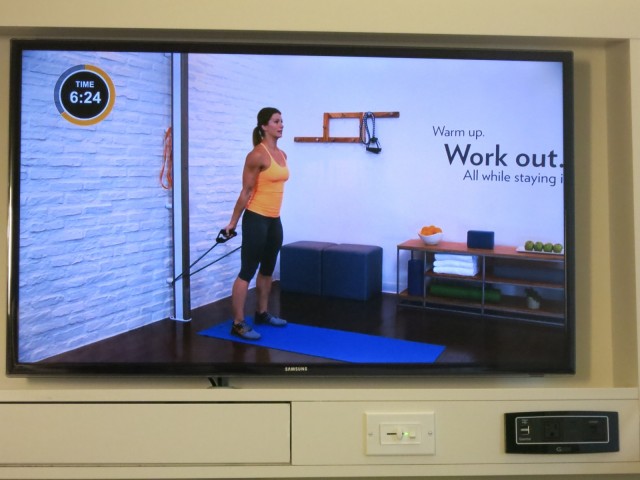 In-Room Fitness Videos