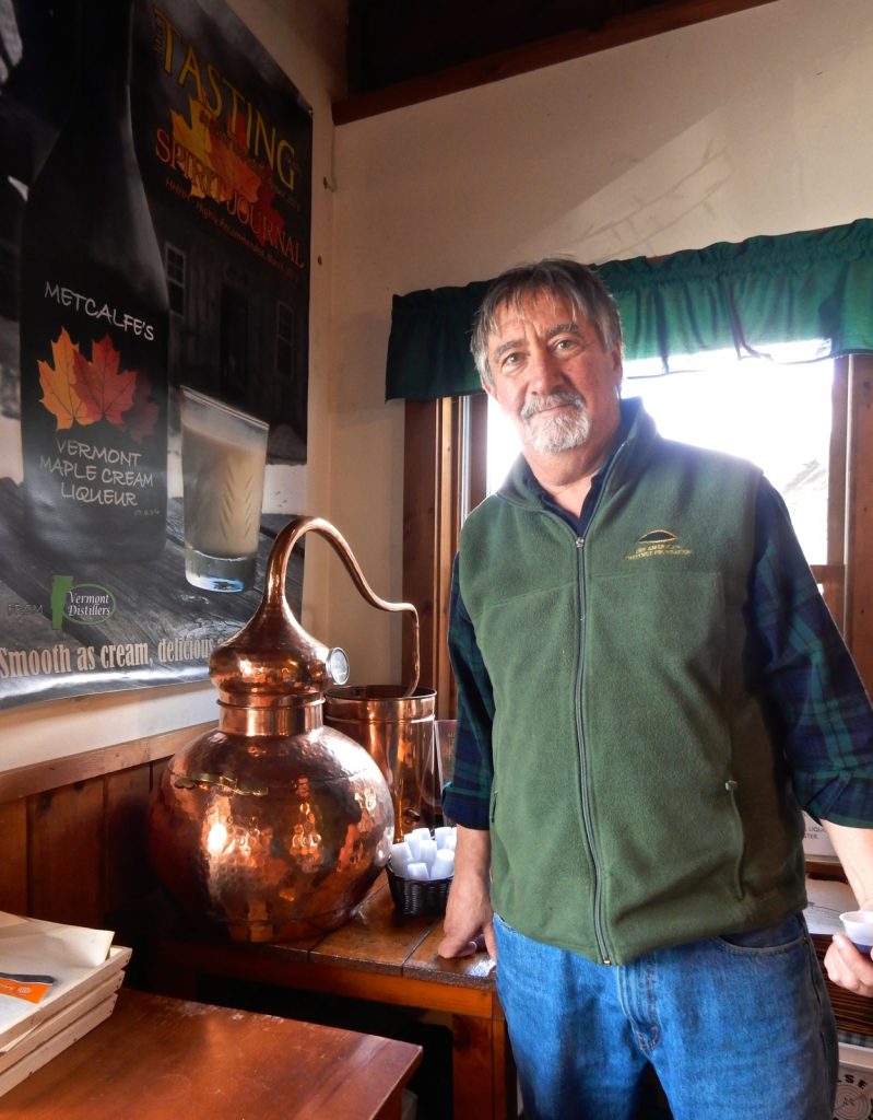 Vermont Distillers Ed Metcalfe, owner