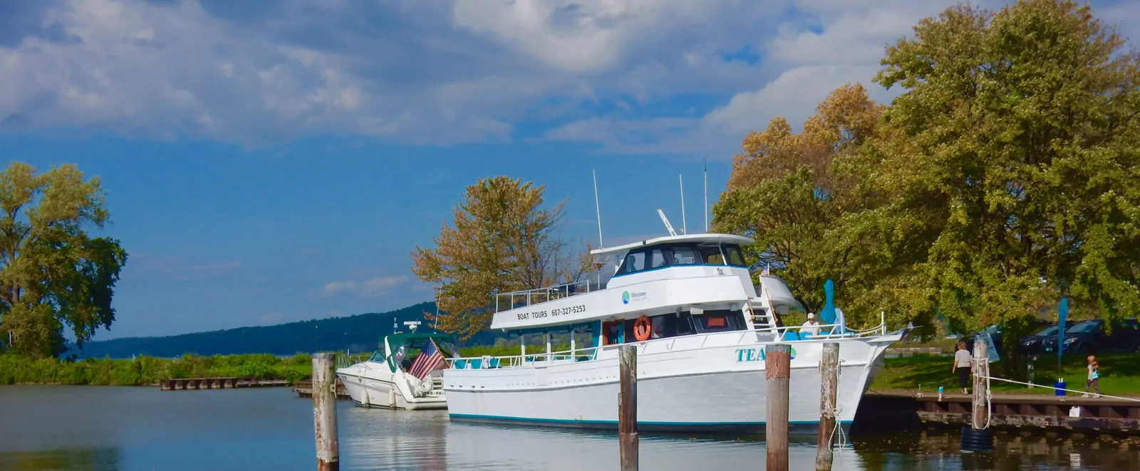 Descubra las excursiones en barco por el lago Cayuga en Ithaca, Nueva York