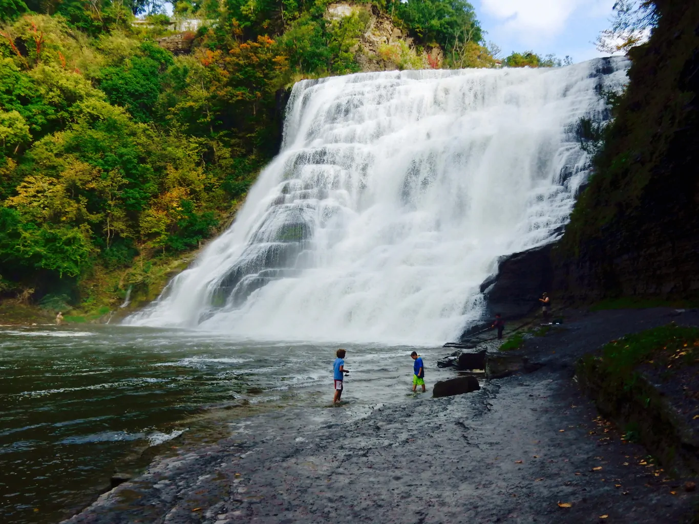 Cascadas de Ithaca NY