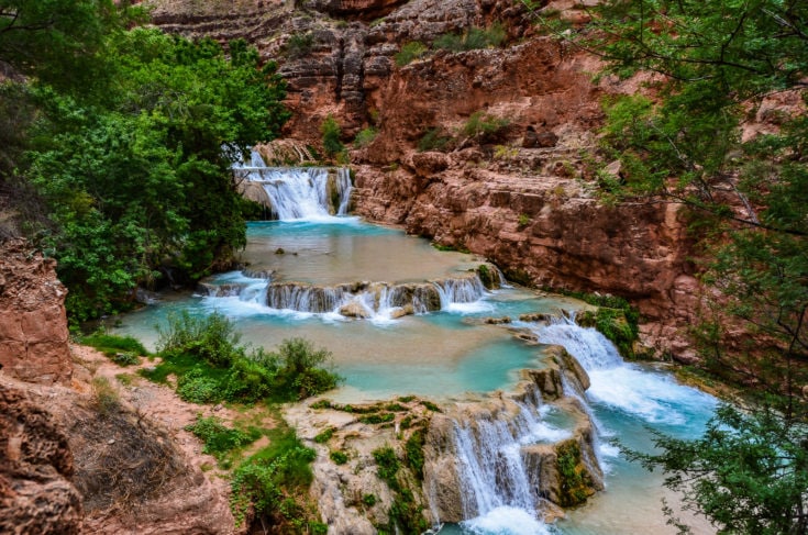 How To Get To Legendary Waterfalls Along Havasu Creek | Arizona