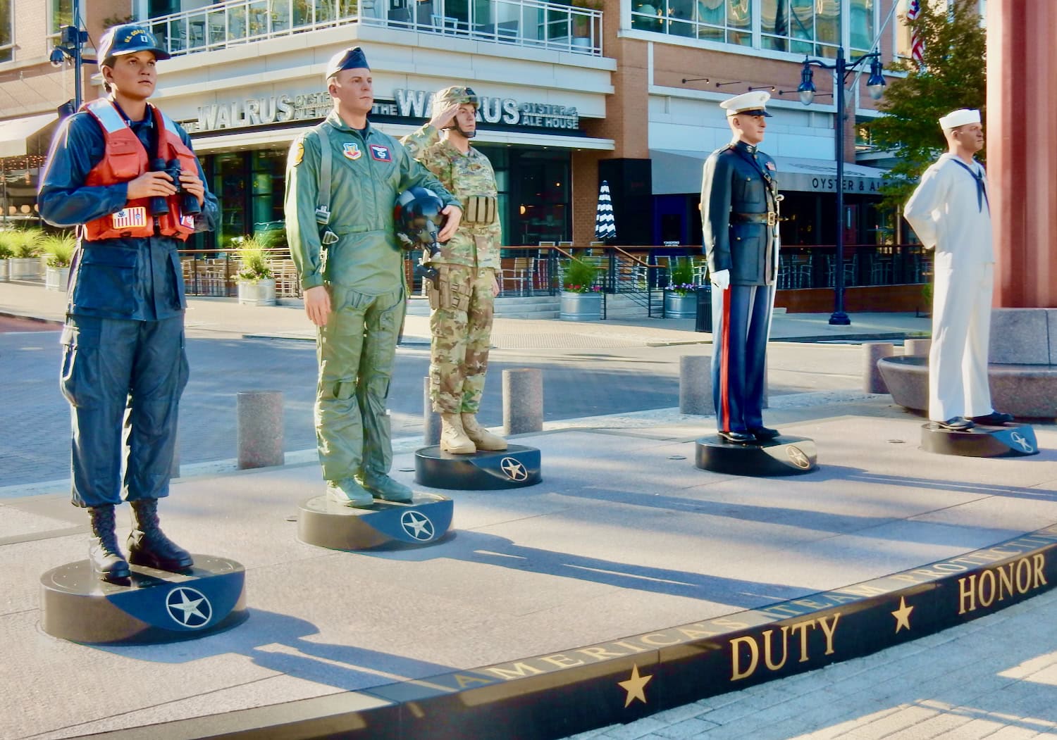 Duty Honor Country National Harbor Sculpture