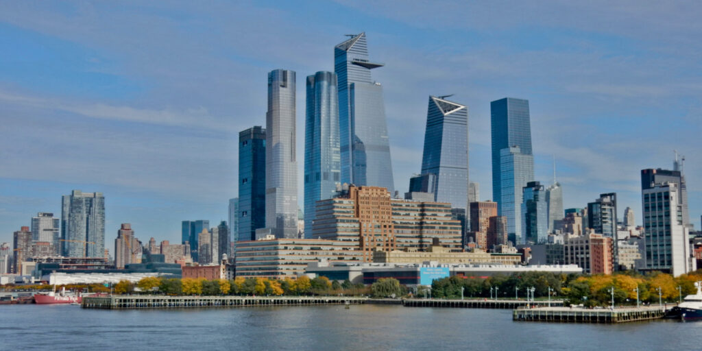 Lower NYC from American Cruise Line ship