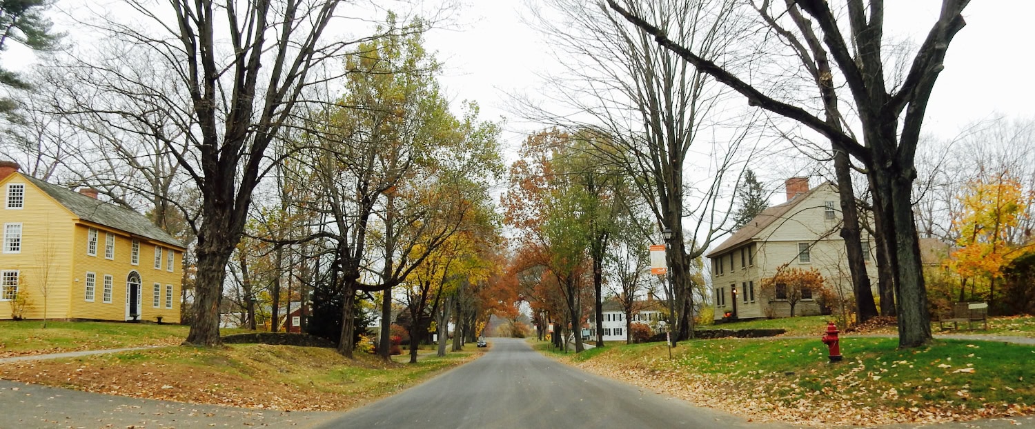 Main Street Historic Deerfield MA