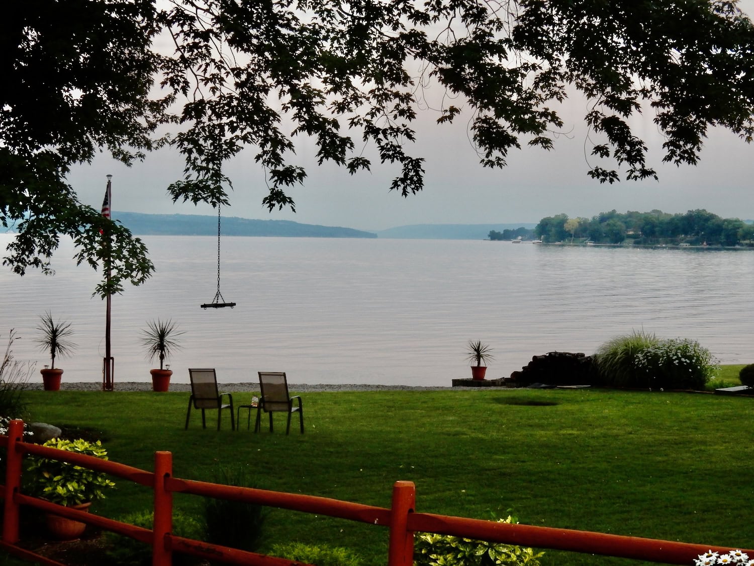 Owasco Lake (Finger Lake) in Auburn NY