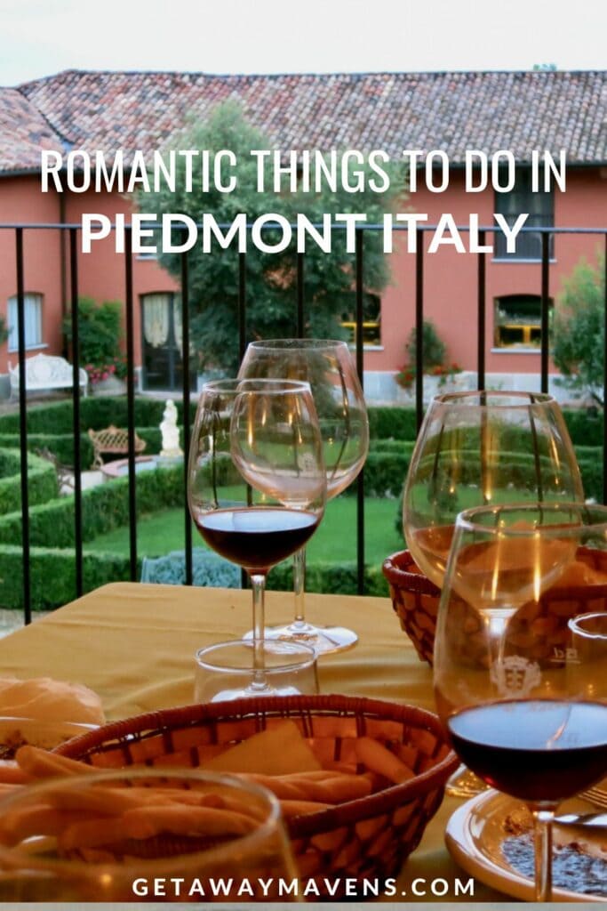 Romantic Piedmont Italy pin