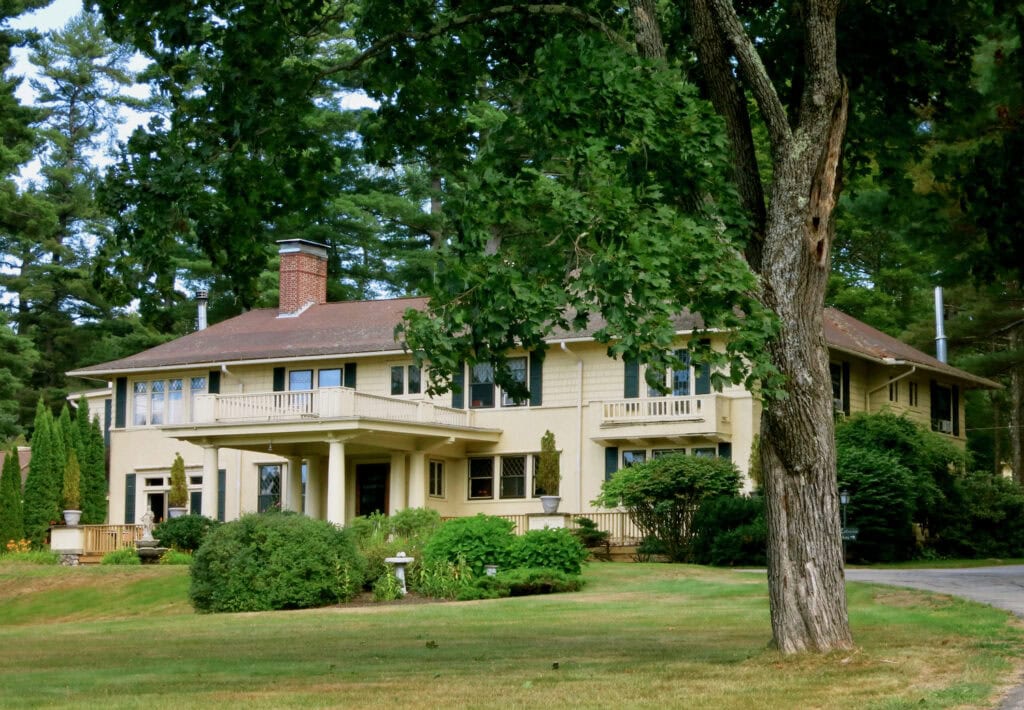 Manor on Golden Pond exterior Holderness NH