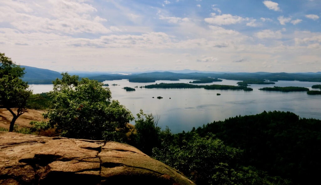 Summit of West Rattlesnake Trail Squam Lake