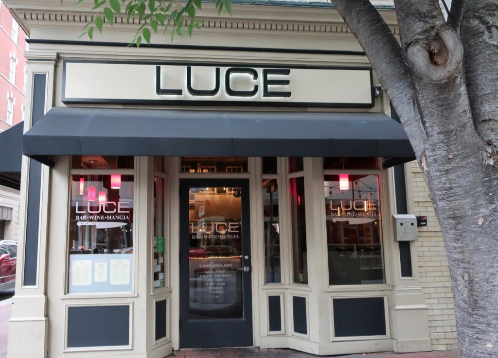 Luce Restaurant exterior Norfolk