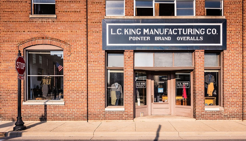 American Made, Pointer Brand Overalls L.C. King Bristol, Te…