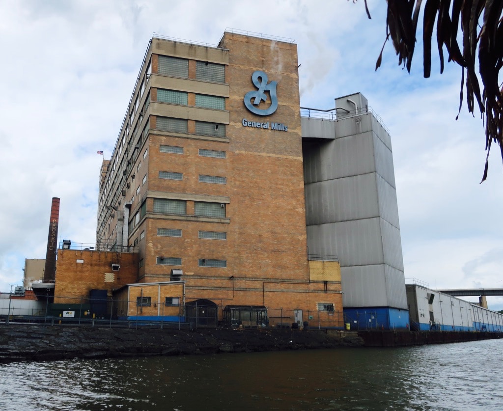 General Mills is the only remaining grain company on the Buffalo River
