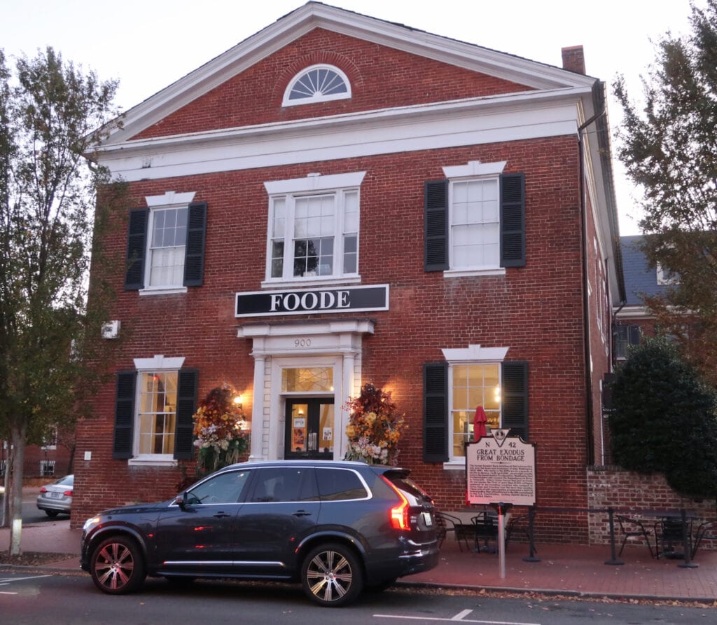 Foode Fredericksburg VA exterior