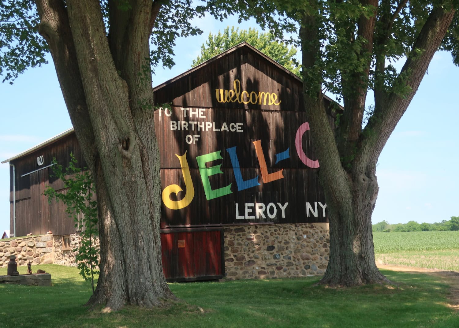 Jell-O Barn Painting, LeRoy NY
