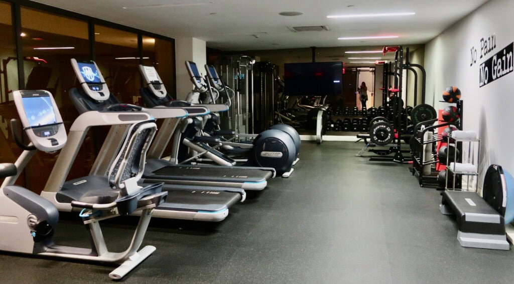 Gym at Marmara Hotel NYC