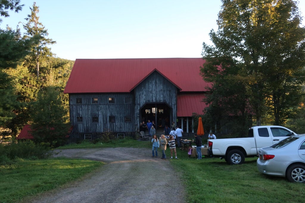 Strickland Hollow Farm event space