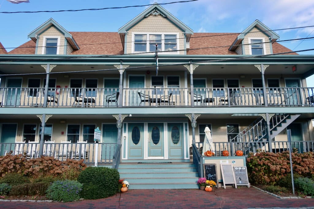 Dockside Inn exterior Oak Bluffs Martha's Vineyard